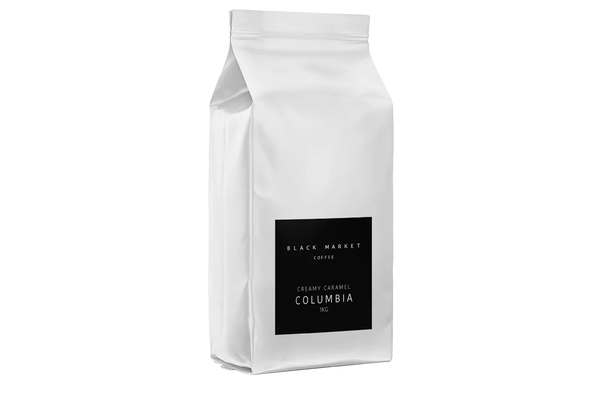 Black Market 100% Colombian Coffee 1KG (Beans) - Coffee - Black Market