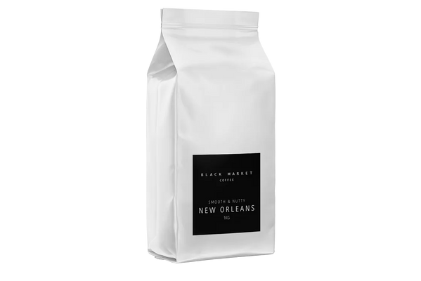 Black Market New Orleans Coffee Blend 1KG (Beans) - Coffee - Black Market