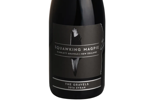 Squawking Magpie's Single Vineyard 'The Gravels' Hawkes Bay Syrah 2016 - Shiraz - Black Market