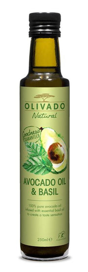 Olivado Basil-infused Avocado Oil Special (250ml) - Oil - Black Market