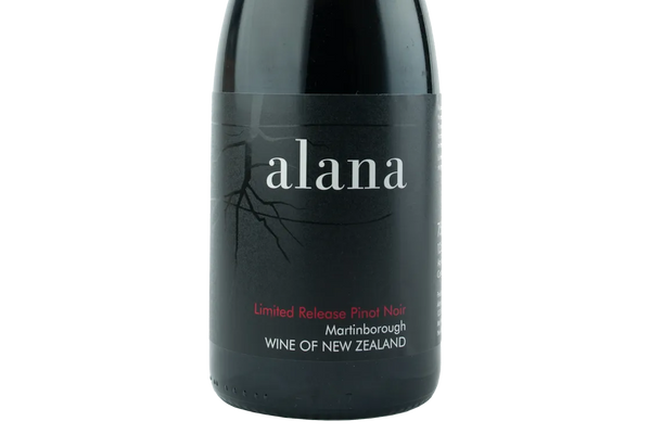 Alana Estate ‘Limited Release’ Martinborough Pinot Noir 2013 - - Black Market