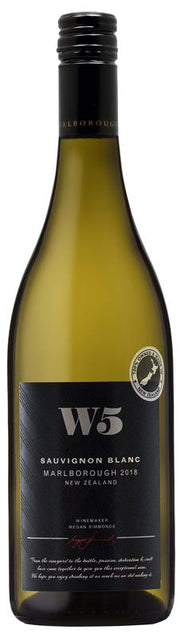 W5 Marlborough Sauvignon Blanc 2018 - Sauvignon Blanc - Black Market