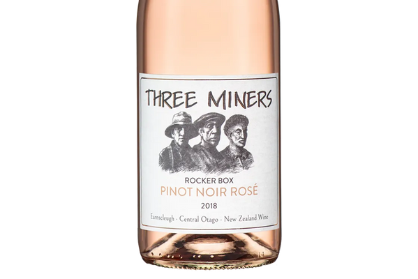 Three Miners 'Rocker Box' Central Otago Pinot Noir Rosé 2018 - Rosé - Black Market