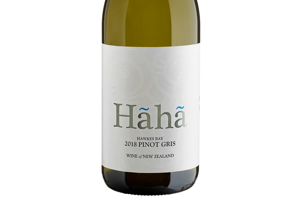 Haha Hawke's Bay Pinot Gris 2018 - Pinot Gris - Black Market