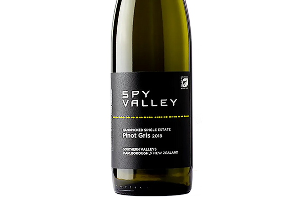 Spy Valley Single Estate Marlborough Pinot Gris 2018 - Pinot Gris - Black Market