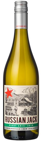 Russian Jack Marlborough Pinot Gris 2018 - Pinot Gris - Black Market