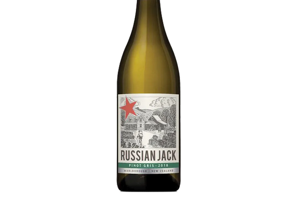 Russian Jack Marlborough Pinot Gris 2018 - Pinot Gris - Black Market