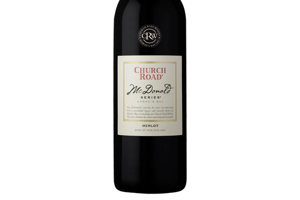 Church Road McDonald Series Hawke's Bay Merlot 2015 - Merlot - Black Market