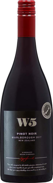 W5 Marlborough Pinot Noir 2017 - Pinot Noir - Black Market