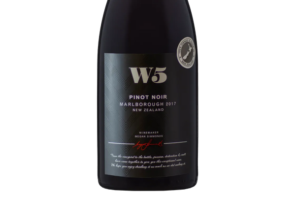 W5 Marlborough Pinot Noir 2017 - Pinot Noir - Black Market