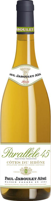 Paul Jaboulet Aîné Parallèle 45 Blanc Côtes du Rhône 2016 (France) - Côtes du Rhône - Black Market
