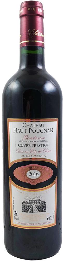 Château Haut Pougnan Bordeaux Cuvée Prestige 2016 (France) - Bordeaux Blend - Black Market