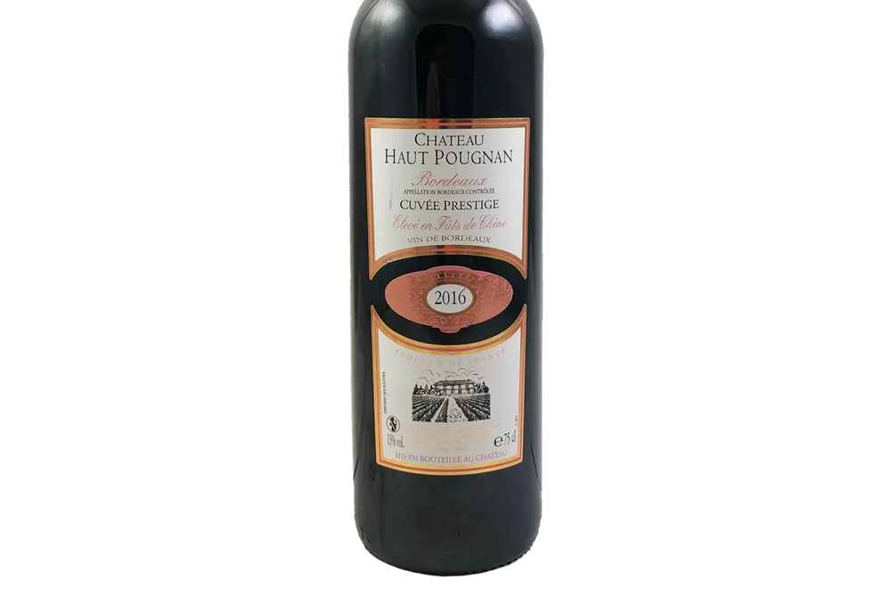 Château Haut Pougnan Bordeaux Cuvée Prestige 2016 (France) - Bordeaux Blend - Black Market