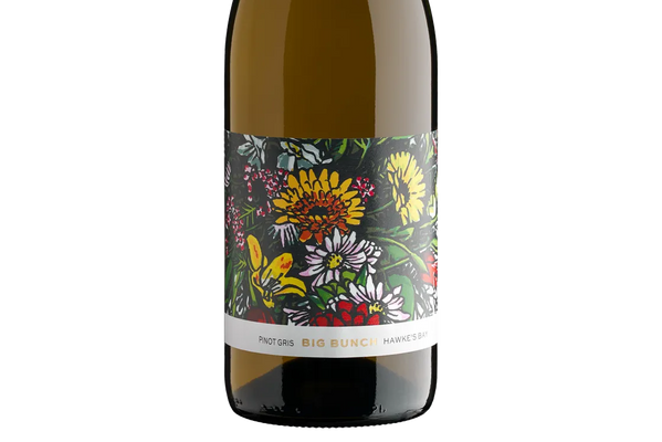 Big Bunch Hawke's Bay Pinot Gris 2018 - Pinot Gris - Black Market