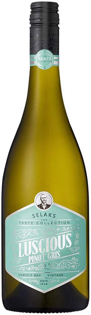 Selaks Taste Collection's 'Luscious' Hawke's Bay Pinot Gris 2018 - Pinot Gris - Black Market