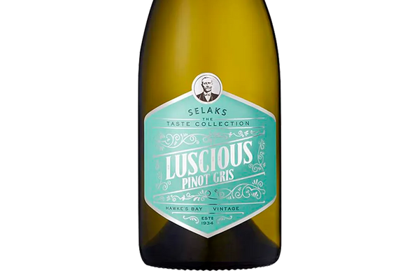 Selaks Taste Collection's 'Luscious' Hawke's Bay Pinot Gris 2018 - Pinot Gris - Black Market