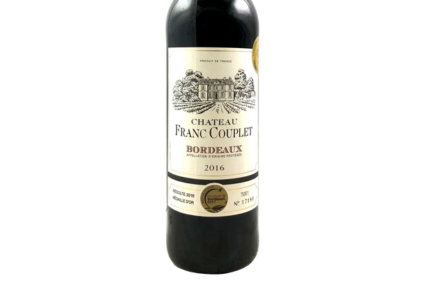 Château Franc Couplet Cuvée Privilege 2016 (France) - Brut - Black Market