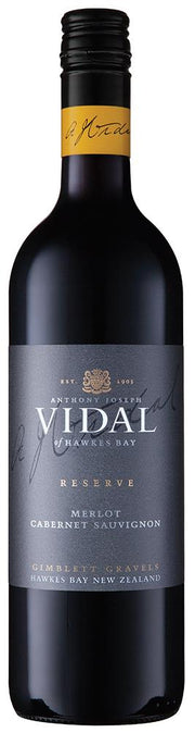 Vidal Reserve Gimblett Gravels Hawkes Bay Merlot Cabernet Sauvignon 2017 - Merlot - Black Market