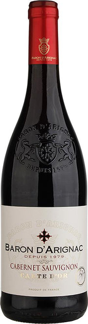 Baron d’Arignac French Cabernet Sauvignon 2016 (France) - Cabernet Sauvignon - Black Market