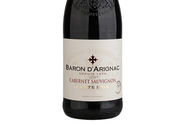 Baron d’Arignac French Cabernet Sauvignon 2016 (France) - Cabernet Sauvignon - Black Market