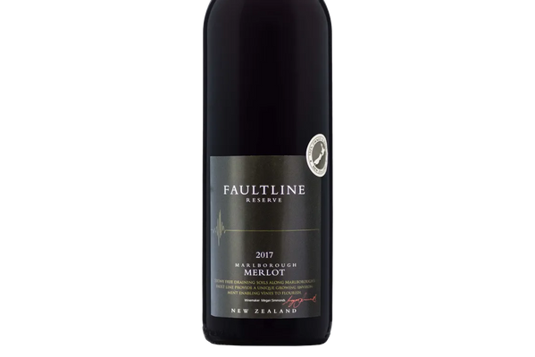 Faultline Reserve Marlborough Merlot 2017 - Merlot - Black Market