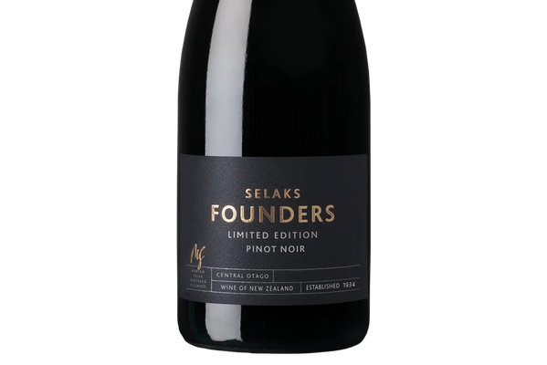 Selaks Founders Limited Edition Central Otago Pinot Noir 2015 - Pinot Noir - Black Market