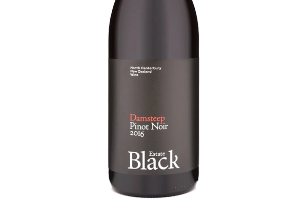 Black Estate Damsteep Waipara Pinot Noir 2016 - Pinot Noir - Black Market