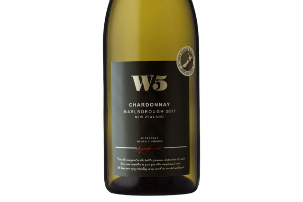 W5 Marlborough Chardonnay 2017 - Chardonnay - Black Market