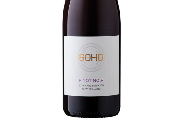 SOHO White Collection Marlborough Pinot Noir 2018 - Pinot Noir - Black Market