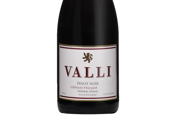 Valli Gibbston Vineyard Central Otago Pinot Noir 2016 - Pinot Noir - Black Market
