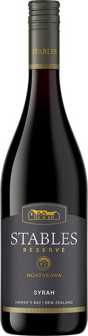 Stables Ngatarawa Reserve Hawke's Bay Syrah 2018 - Syrah - Black Market