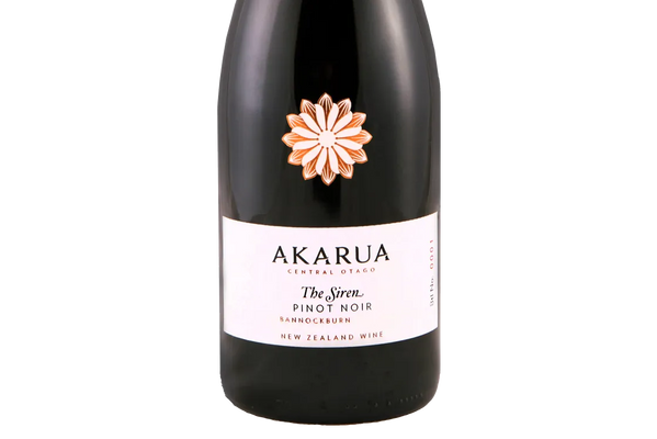 Akarua 'The Siren' Bannockburn Central Otago Pinot Noir 2016 - Pinot Noir - Black Market