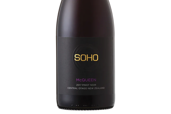Soho Black Label 'McQueen' Central Otago Pinot Noir 2017 Gift Collection Tri Pack - Pinot Noir - Black Market