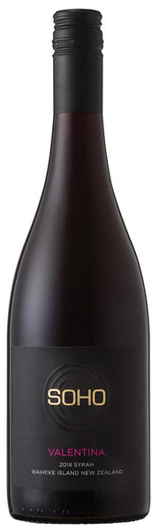 SOHO Valentina Waiheke Island Syrah 2018 - Syrah - Black Market