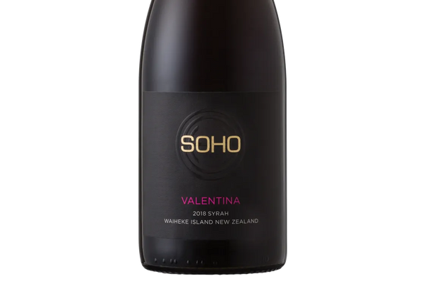 SOHO Valentina Waiheke Island Syrah 2018 - Syrah - Black Market