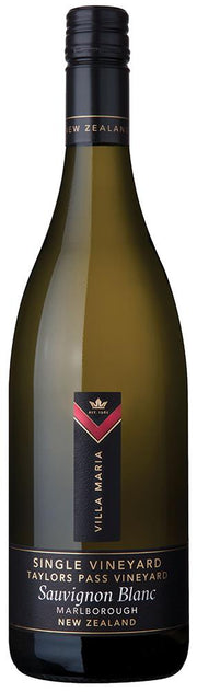 Villa Maria Single Vineyard Taylors Pass Marlborough Sauvignon Blanc 2019 - Sauvignon Blanc - Black Market