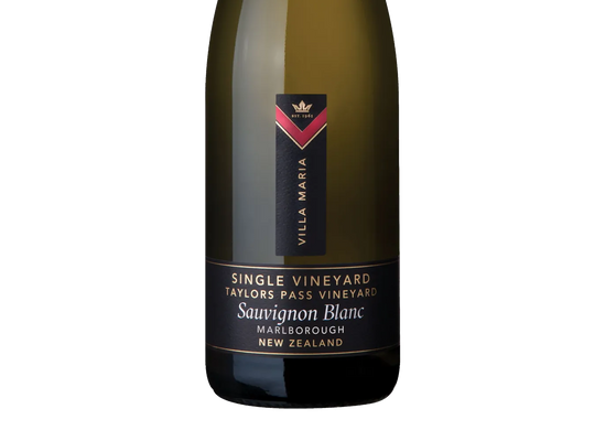 Villa Maria Single Vineyard Taylors Pass Marlborough Sauvignon Blanc 2019 - Sauvignon Blanc - Black Market