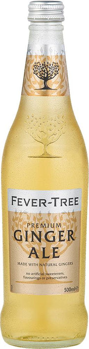 Fever Tree Premium Ginger Ale 8 x 500ml - Ginger Ale - Black Market