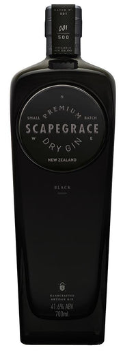 Scapegrace Black Dry Gin (700ml) - Gin - Black Market
