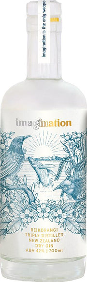 ImaGINation Reikorangi Triple Distilled Dry Gin (700ml) - Gin - Black Market