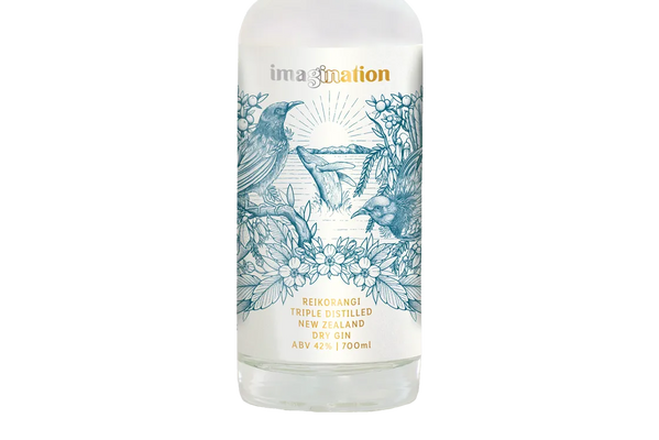 ImaGINation Reikorangi Triple Distilled Dry Gin (700ml) - Gin - Black Market