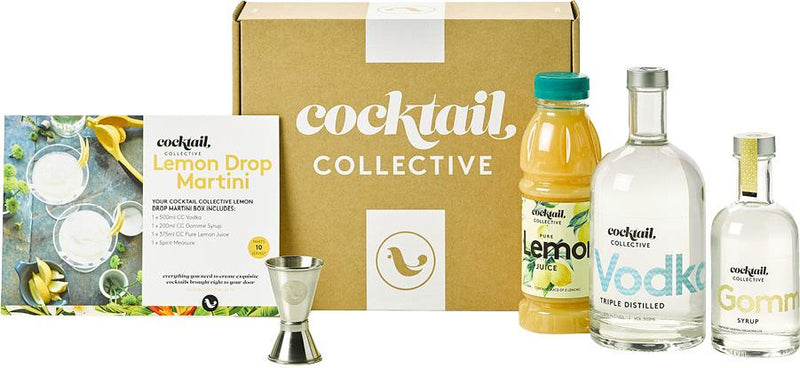 The Lemon Drop Martini Set (By Cocktail Collective) - Cocktail - Black Market