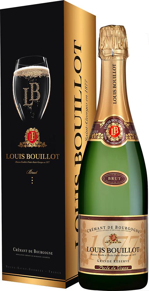 Louis Bouillot Perle de Vigne Crémant de Bourgogne Brut NV (France) - Brut - Black Market