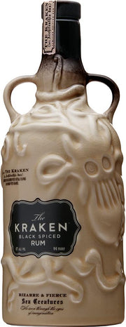 The Kraken Black Spiced Rum Ceramic Edition (700ml) (White) - Rum - Black Market
