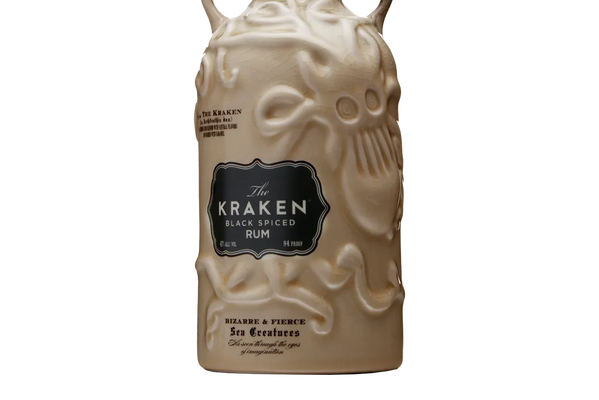 The Kraken Black Spiced Rum Ceramic Edition (700ml) (White) - Rum - Black Market