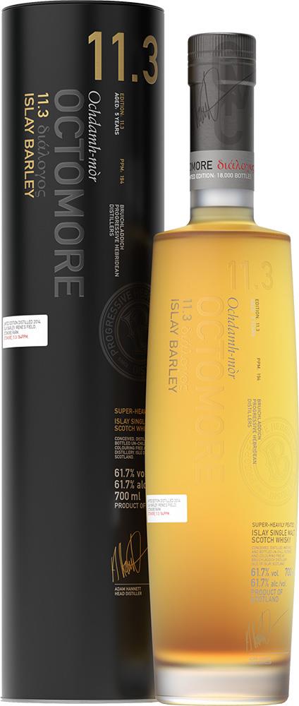 Bruichladdich Octomore 11.3 Islay Barley Single Malt Scotch Whisky (700ml) - Whisky - Black Market