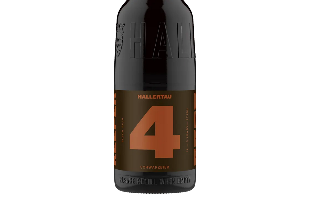 Hallertau 4 Deception Schwarzbier (1L Keeper) - Beer - Black Market