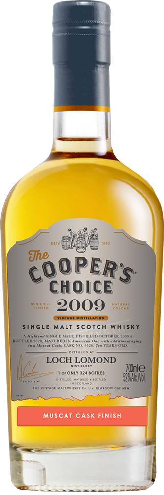 Cooper's Choice Loch Lomond Highland Single Malt Whisky 2009