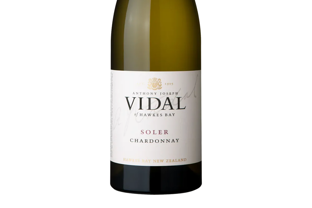 Vidal Soler Hawke's Bay Chardonnay 2019 - Chardonnay - Black Market