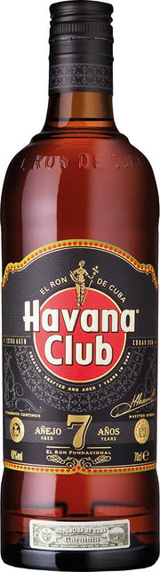 Havana Club Añejo 7 Year Old Rum (700ml) - Rum - Black Market